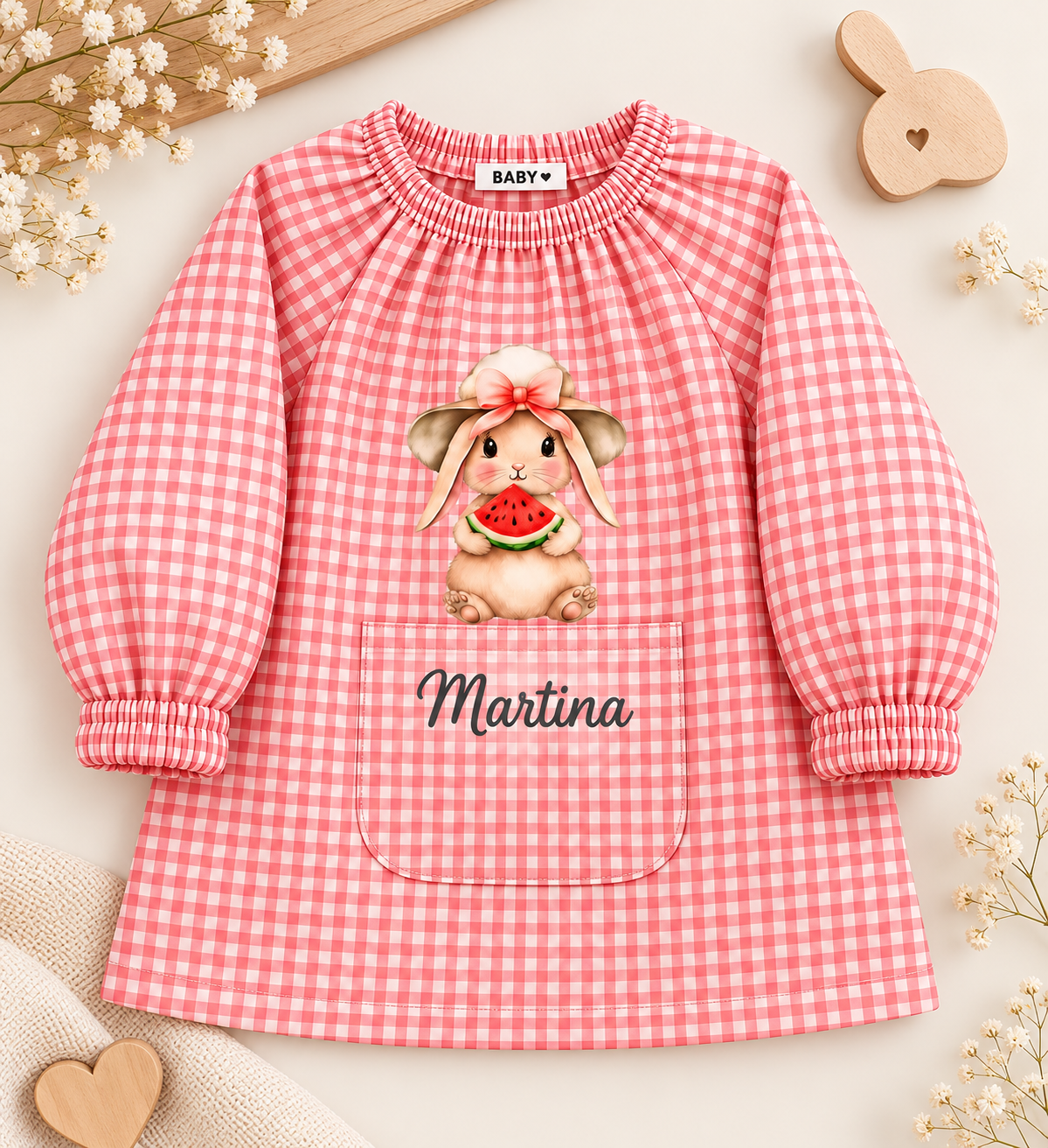Babi Rosa Personalizado